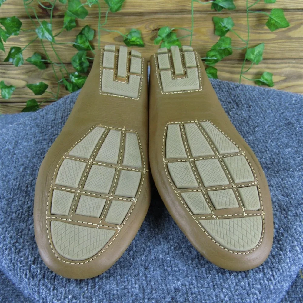 Giorgio Brutini‎ Men Weave Driving Moccasin Brown Leather 11.5 Gently Used 2025